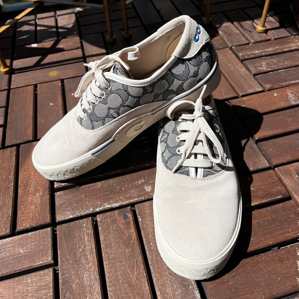 COACH Skate Lace Up Sneaker In Signature Jacquard